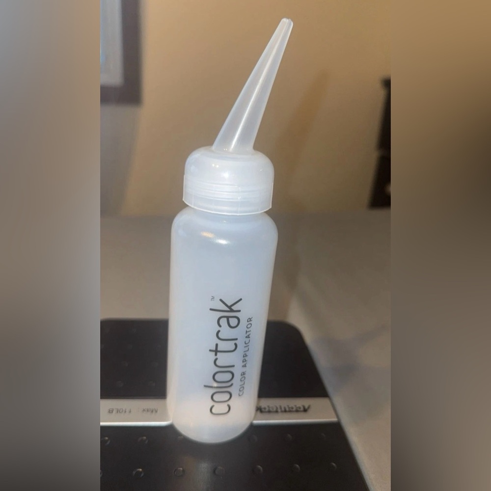 Hair Color Applicator Bottle Colortrak with Slanted Tip for Precision 8 oz NEW